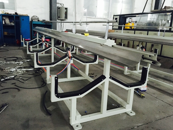 pvc dual pipe machine