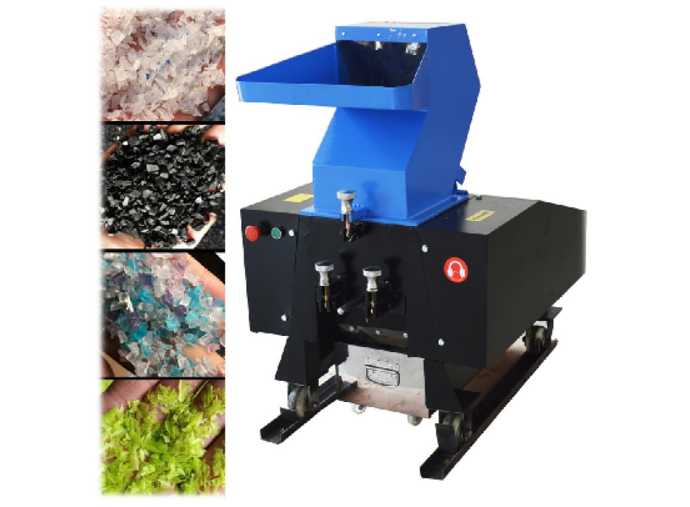 plastic crusher machine processing materials
