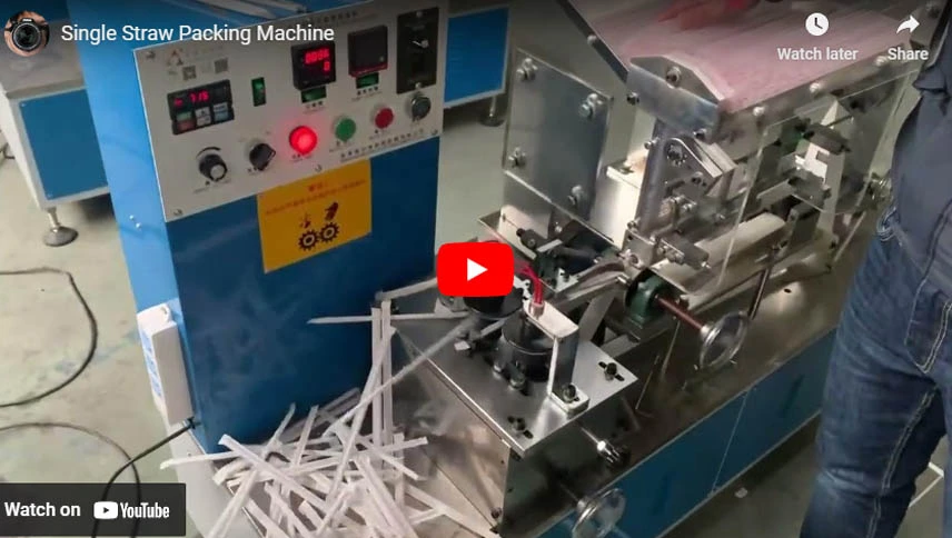 Single Straw Packing Machine