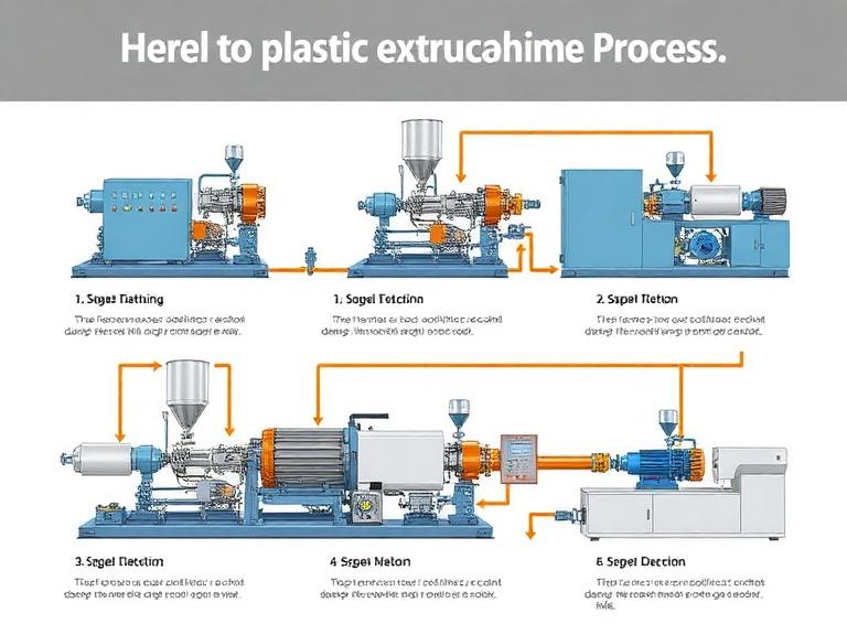 5 Steps of the Plastic Extrusion Machine Process: An Expert Guide
