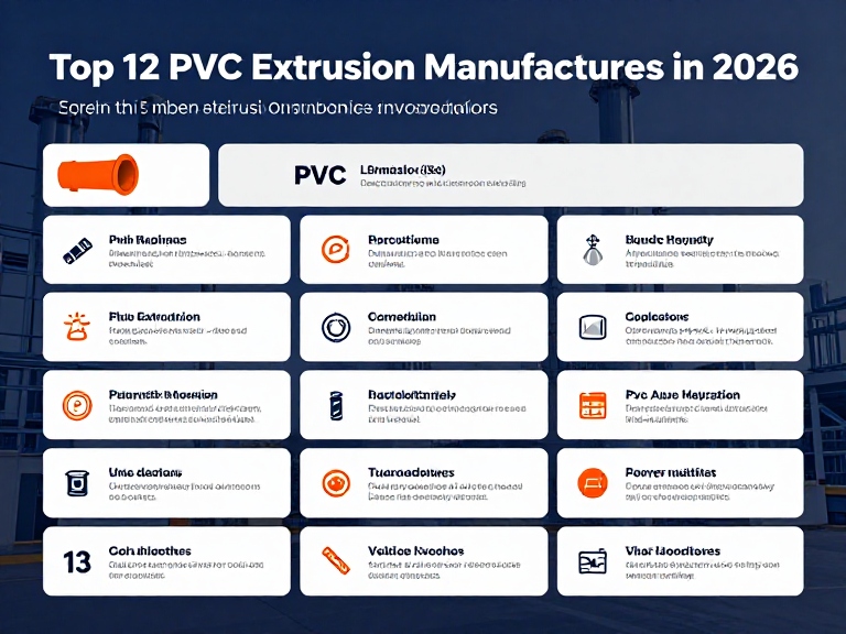 Top 12 PVC Extrusion Manufacturers in 2026 Top 12 PVC Extrusion Manufacturers in 2026